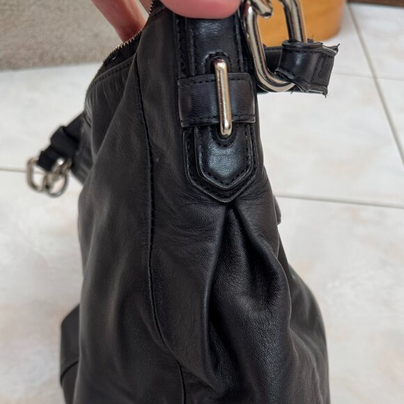 Coach Black Leather Shoulder Bag with Slouchy Silhouette - Used - Picture 14 of 15